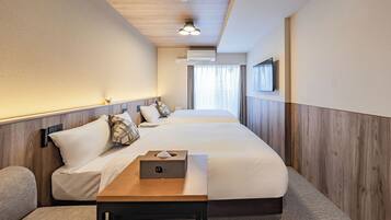 Standard Quadruple Room, Non Smoking | Blackout drapes, free WiFi