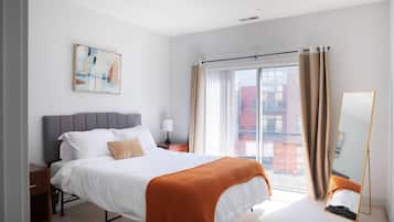 1 chambre, fer et planche à repasser, Wi-Fi, draps fournis