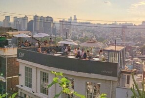 Utsikt fra overnattingsstedet