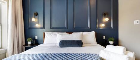 2 bedrooms, desk, iron/ironing board, free WiFi