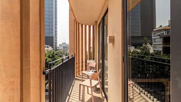 Familie appartement, balkon | Uitzicht vanaf balkon