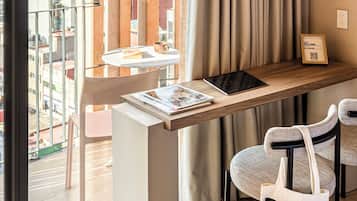 Comfort Studio, Balcony | Premium bedding, down duvets, in-room safe, soundproofing