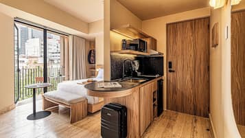 Estúdio executivo, sacada | Wi-Fi de cortesia