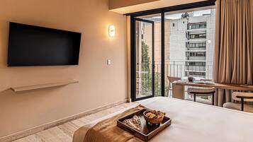 Estúdio conforto, sacada | Wi-Fi de cortesia