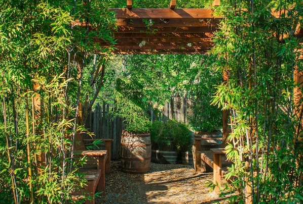 Overnatningsstedets område