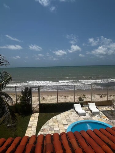 Schuler House by the sea in Jacumã/RN