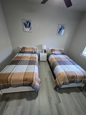 3 bedrooms, iron/ironing board, travel crib, free WiFi