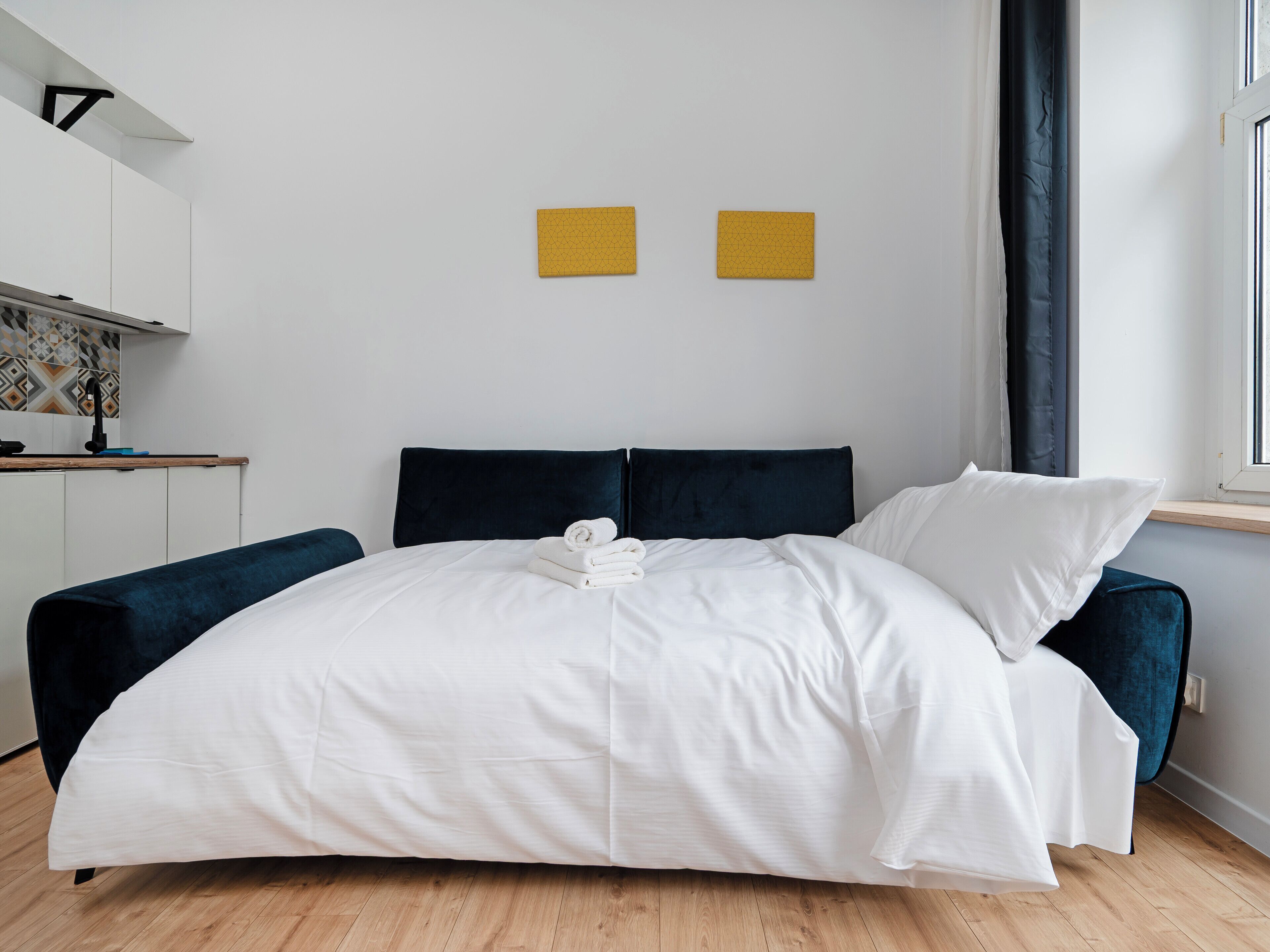 Strykjärn/strykbräda, wi-fi och sängkläder