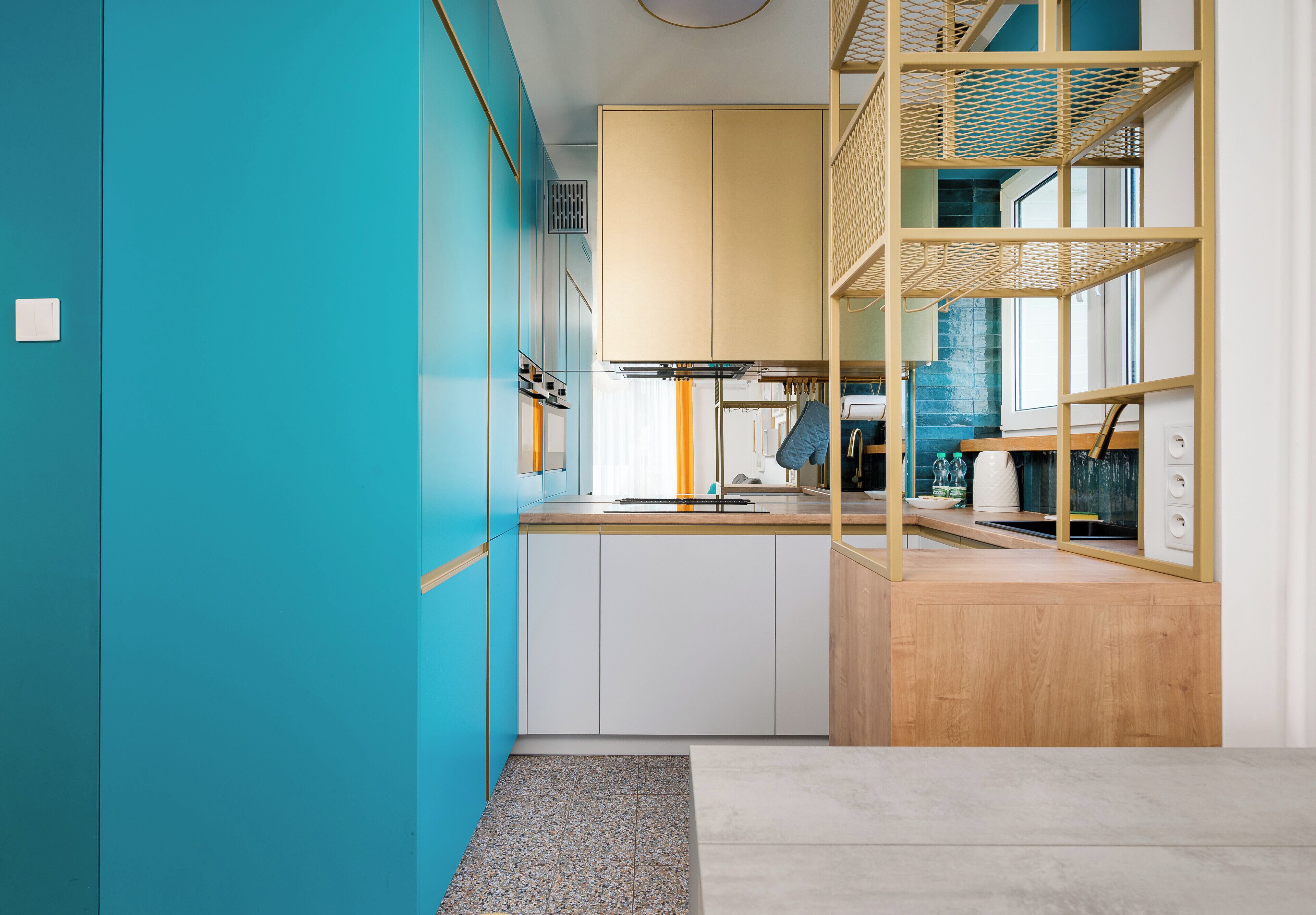 Refrigerador, horno, parrilla de estufa y lavavajillas 