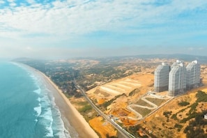 Private beach nearby