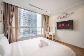 Unclassified image, 5 of 58, button - Cozy Haven Apartment - Vinhomes Central Park (Ho Chi Minh City)