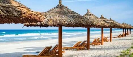 Private beach nearby