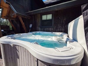 Idromassaggio all'aperto