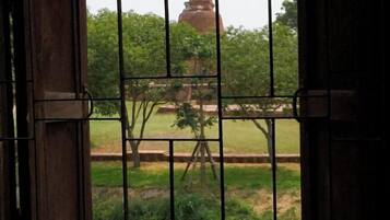 Blick von der Unterkunft