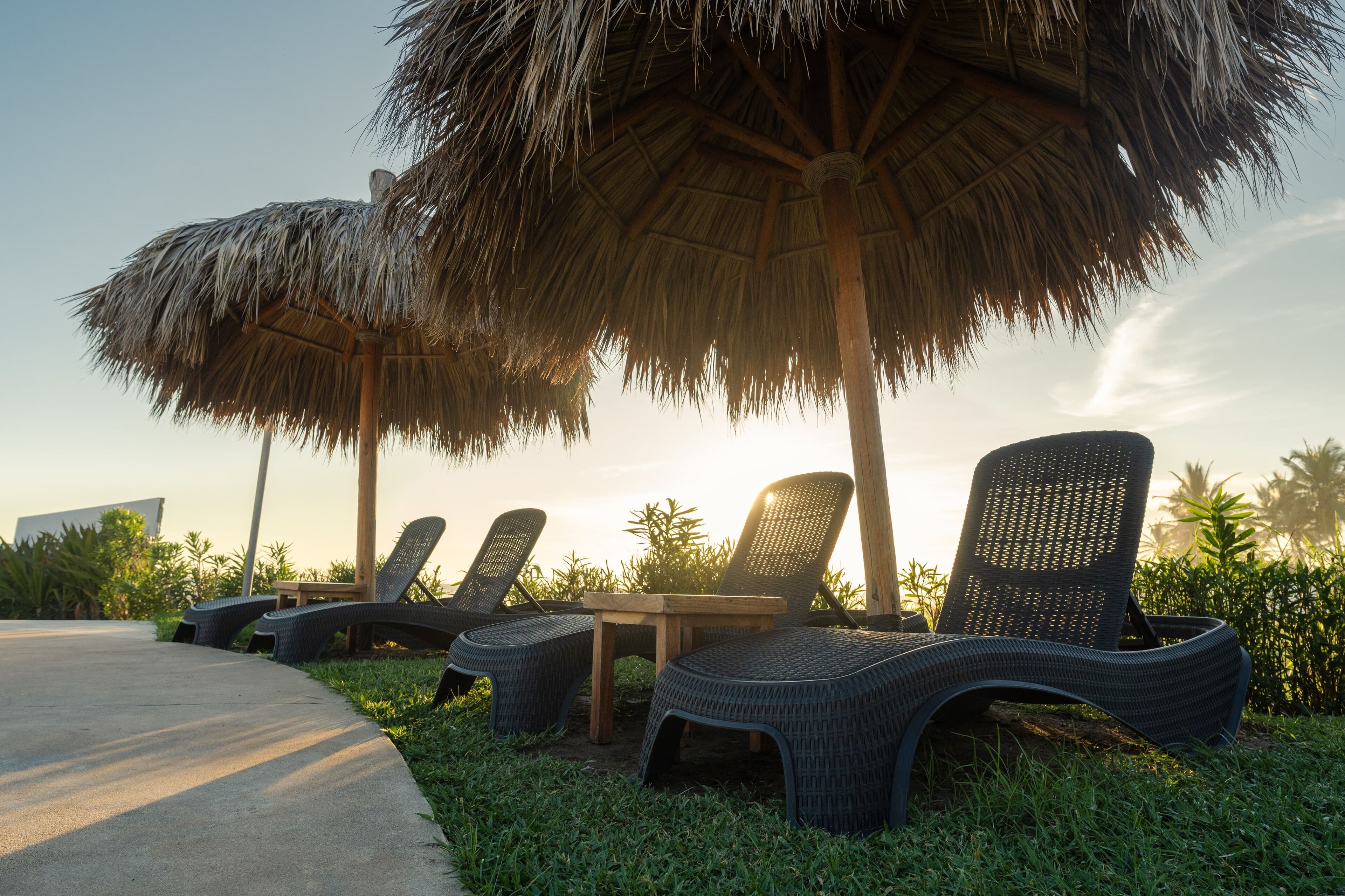 Overnattingsstedets uteområder