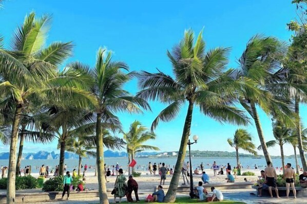 Private beach nearby, beach towels