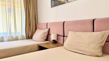 2 soverom, strykejern/-brett, wi-fi og sengetøy