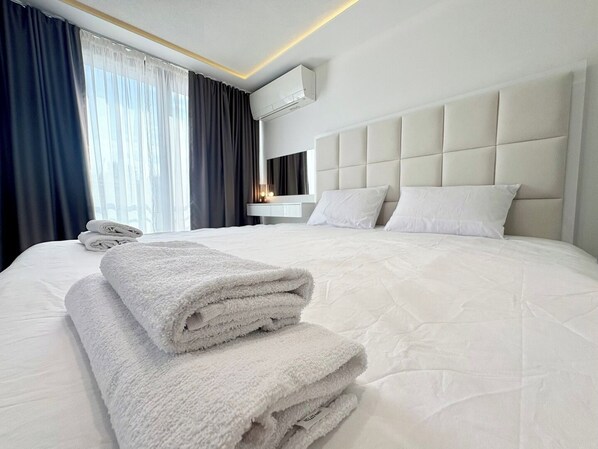 3 chambres, fer et planche à repasser, Wi-Fi, literie fournie