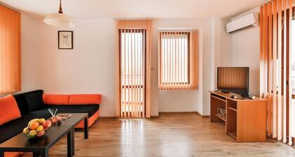 Roman Thermae,steps from the sea