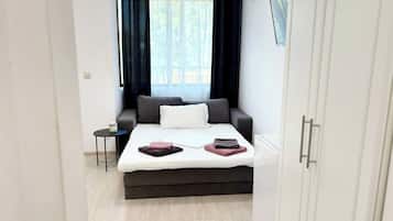 1 quarto, ferros/tábuas de passar roupa, Wi-Fi, roupa de cama