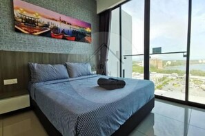 Unclassified image, 3 of 24, button - PD D’Wharf Amazing Seaview Suite 9 (Up to 6 Pax) (Port Dickson)