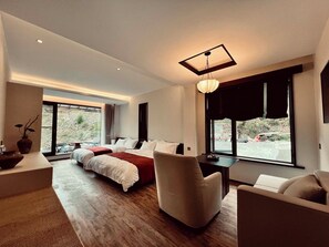 Traditional Twin Room, Balcony, Hill View | View from room