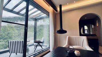 Doppia Luxury, balcone, vista collina | Wi-Fi gratuito