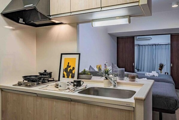 Private kitchen - Rura Namba, Nipponbashi (Osaka)