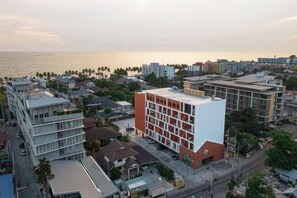 Vue depuis l’hébergement