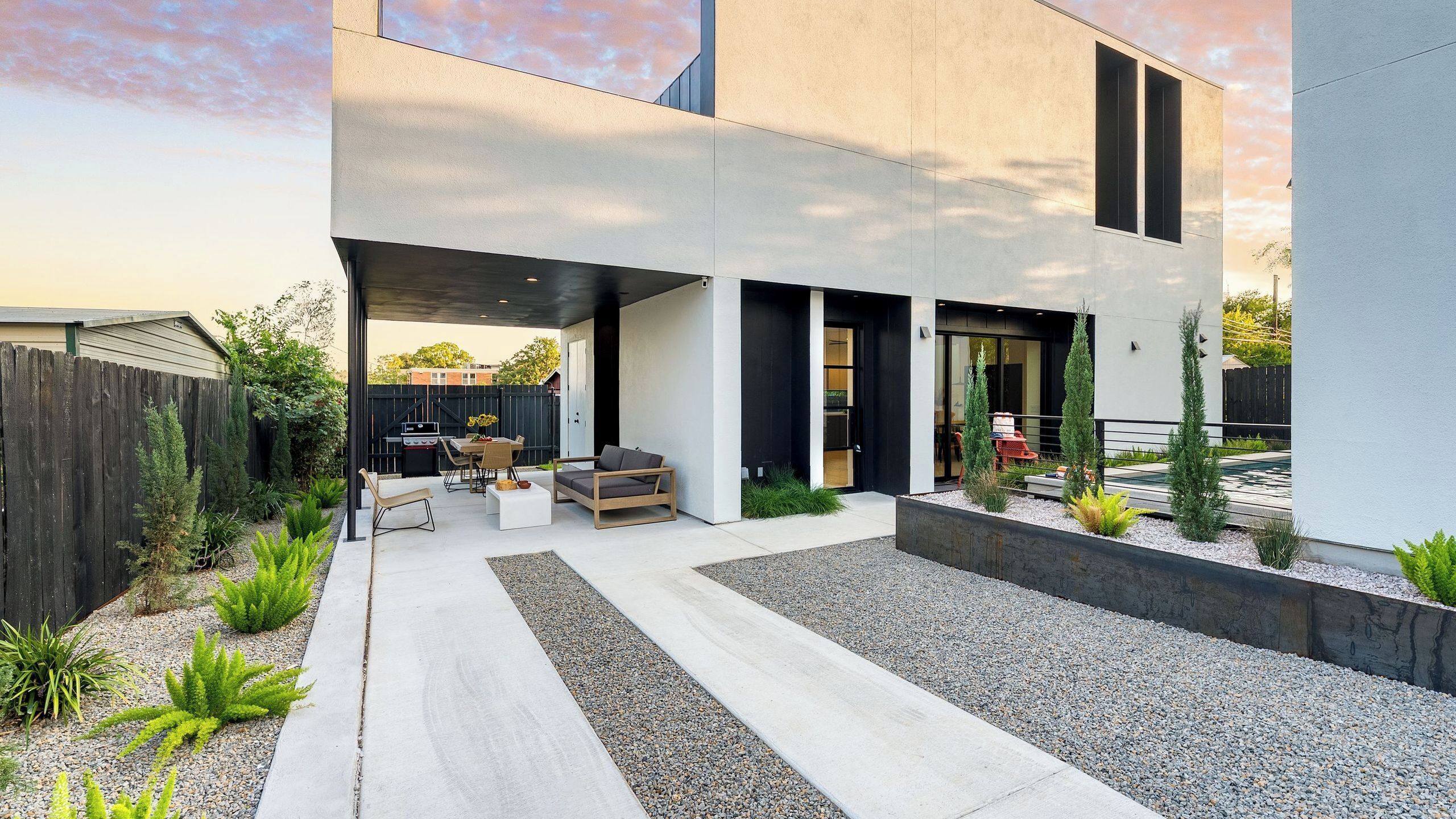 Front of property