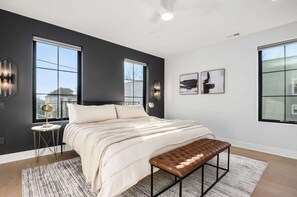 4 bedrooms, iron/ironing board, travel crib, WiFi