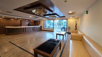Sala de estar en el lobby