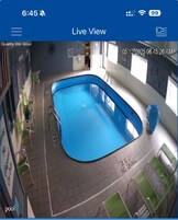Una piscina techada