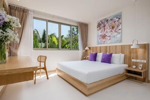 Down comforters, individually decorated, bed sheets - Two Flamingo Villa 2 (Phuket)