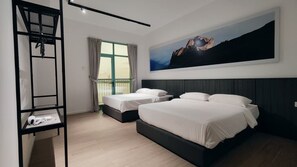 Free WiFi, bed sheets
