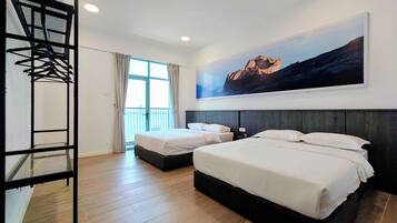 Free WiFi, bed sheets