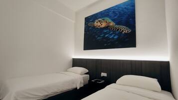 Appartement Familial, balcon, vue mer | Wi-Fi gratuit, draps fournis