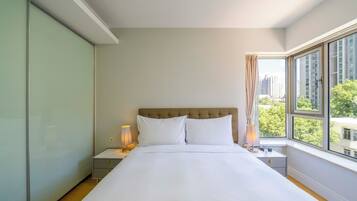 Superior Apartment, 2 Bedrooms, Kitchen, City View | Iron/ironing board, free WiFi