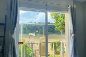 Vue depuis l’hébergement