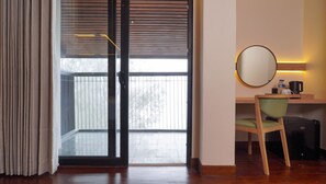 Chambre Double Familiale | Vue depuis le balcon