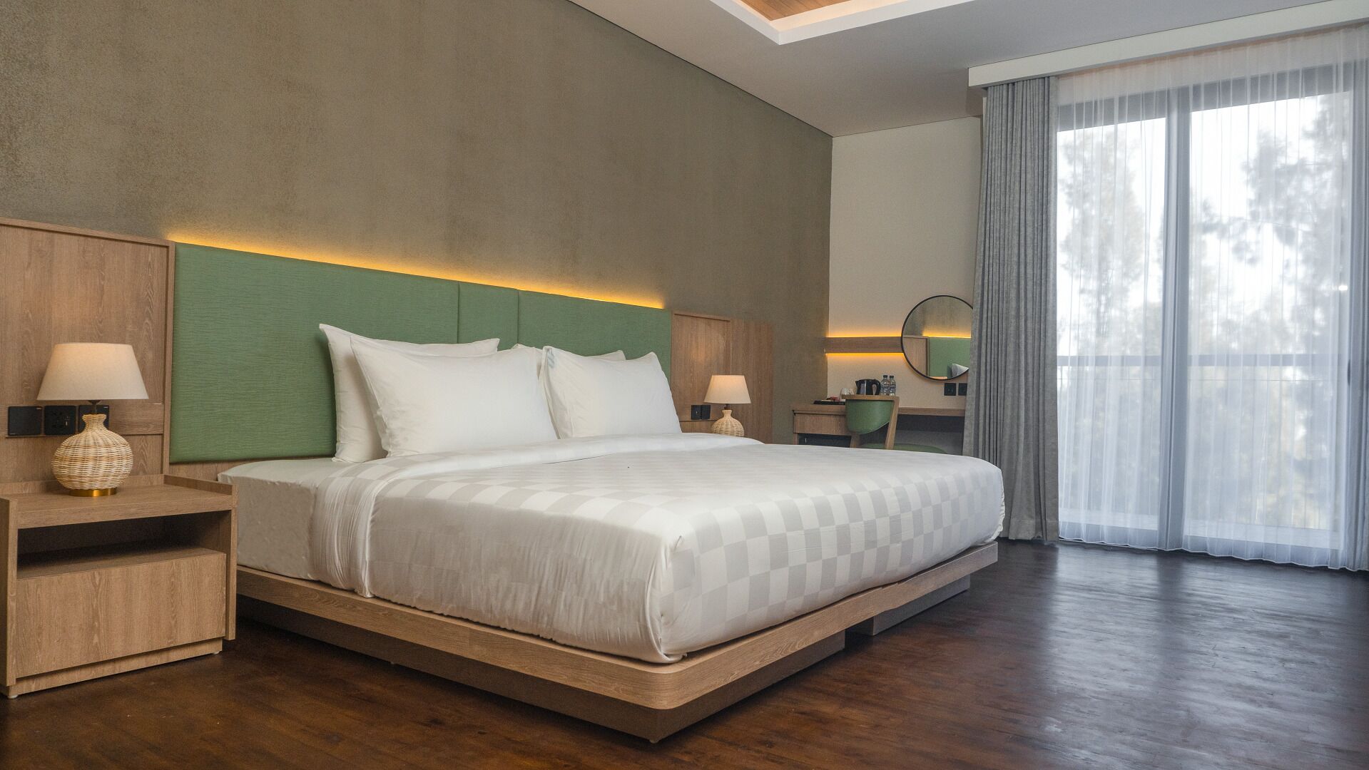 In-room safe, laptop workspace, iron/ironing board (on request)