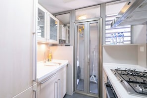 Superior Apartment, 2 Bedrooms, Kitchen, City View | Private kitchen