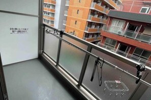 Blick von der Unterkunft