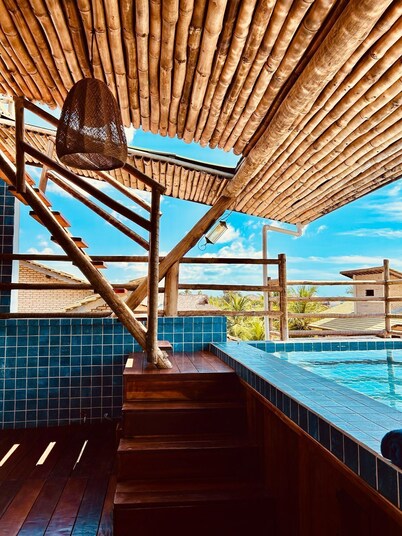 House with the best view of Barra Grande Piauí