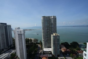 Utsikt fra overnattingsstedet