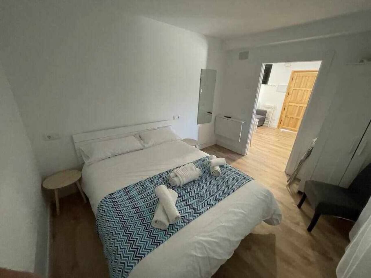 1 bedroom, iron/ironing board, travel crib, WiFi