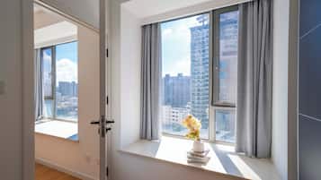 Superior Apartment, 1 Bedroom, Kitchen, City View | Iron/ironing board, free WiFi