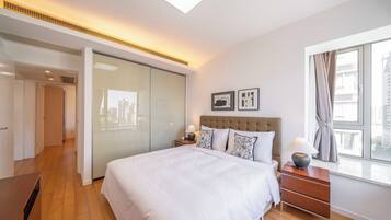 Superior Apartment, 2 Bedrooms, Kitchen, City View | Iron/ironing board, free WiFi