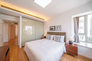 Superior Apartment, 2 Bedrooms, Kitchen, City View | Iron/ironing board, free WiFi