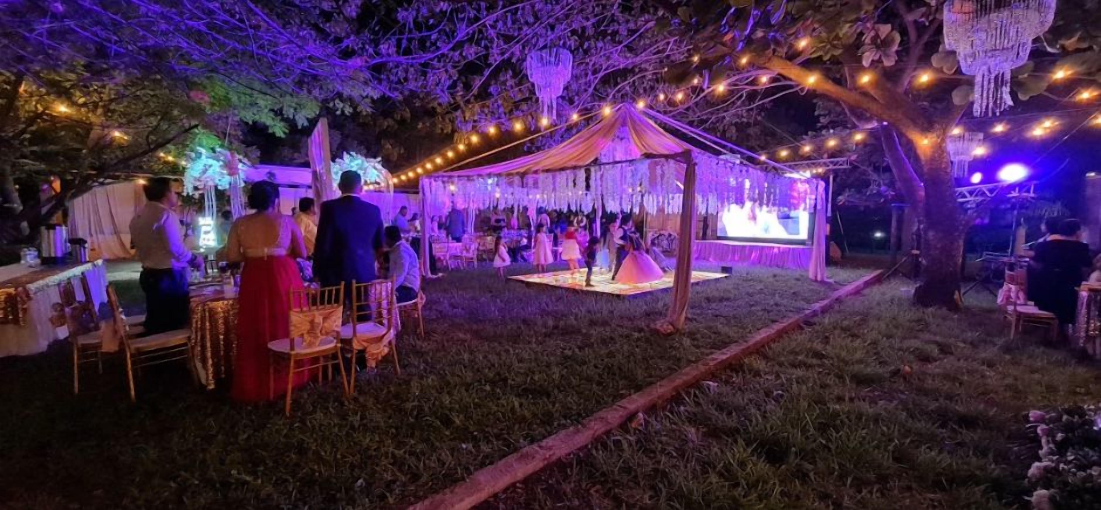 Área para eventos al aire libre